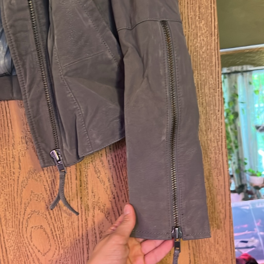 Free people faux leather jacket - Picture 3 of 6